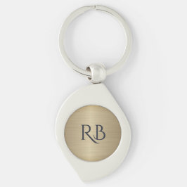 金ゴールド金属キーチェーン キーホルダー