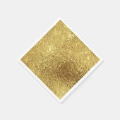 金ゴールド金属ナプキン スタンダードカクテルナプキン (角)