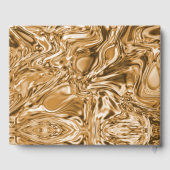 金ゴールド金属ハート結婚ズ ゲストブック (裏面)