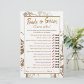 金ゴールド金属バラ配置ブライダルシャワーゲーム (スタンド正面)