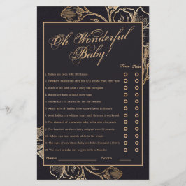 金ゴールド金属フローラ配置ブライダルシューゲーム