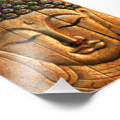 金ゴールド金属仏 フォトプリント            (角)