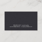 金ゴールド金属波背景 名刺 (裏面)