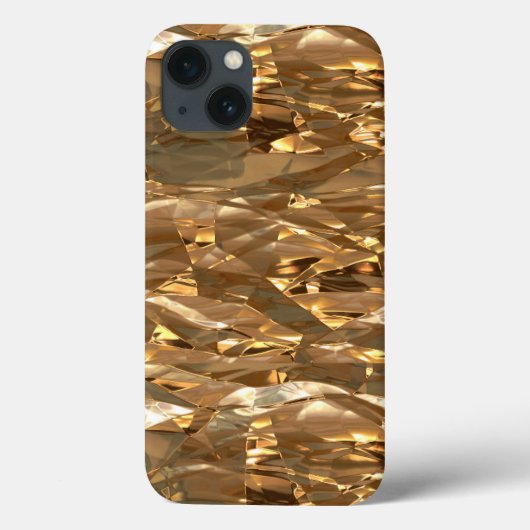 金ゴールド金属箔効果 Case-Mate iPhoneケース (裏面)