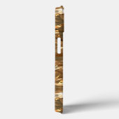 金ゴールド金属箔効果 Case-Mate iPhoneケース (裏面 / 右)