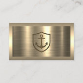 金ゴールド金属背景 名刺 (正面)