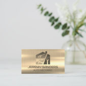 金ゴールド金属 | ハンドツール | 修復 名刺 (スタンド正面)