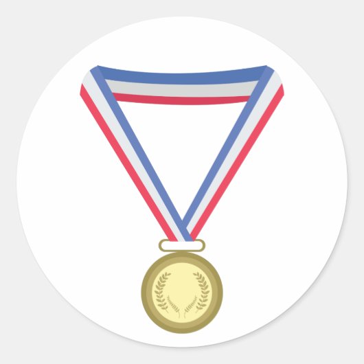 金ゴールド金属 ラウンドシール (正面)