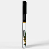 金ゴールド鉱夫が河岸で幸せに宝を見つける Case-Mate iPhoneケース (裏面 / 右)