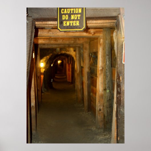 金ゴールド鉱山のポスター ポスター (正面)