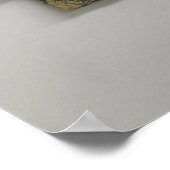 金ゴールド鉱山労働者の道具 ポスター (角)