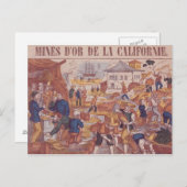 金ゴールド鉱山 ポストカード (正面/裏面)