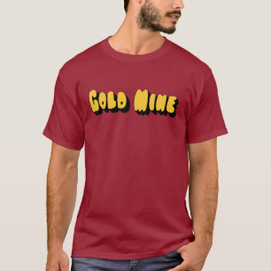 金ゴールド鉱山 Tシャツ