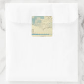 金ゴールド鉱業地域 スクエアシール (バッグ)