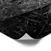 金ゴールド鉱石カート ポスター (角)