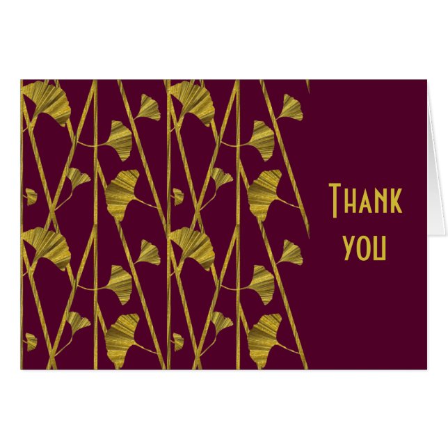 金ゴールド銀杏 (正面横)