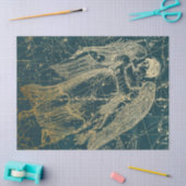 金ゴールド銀河系スターマップシリーズデザイン11 薄葉紙 (クラフト)