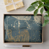 金ゴールド銀河系スターマップシリーズデザイン11 薄葉紙 (ギフト)