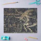 金ゴールド銀河系スターマップシリーズデザイン8 薄葉紙 (クラフト)