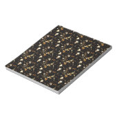 金ゴールド銀河系 ノートパッド (回転)