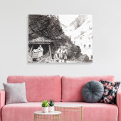 金ゴールド銀鉱業 キャンバスプリント (インサイチュ (リビング))