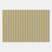 金ゴールド銀集合 ラッピングペーパーシート (正面3)