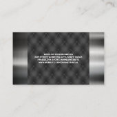 金ゴールド鋏 |金属トリム 名刺 (裏面)