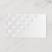 金ゴールド鍵シティロゴ |不動産実在プロパティ 名刺 (裏面)