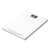 金ゴールド鍵ブルースプルースパーソナライズされた不動産仲介業者メモ帳 ノートパッド (回転)