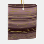 金ゴールド鎖 セラミックオーナメント (右)