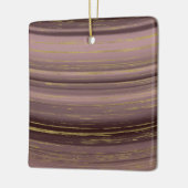 金ゴールド鎖 セラミックオーナメント (左)