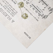 金ゴールド鐘で老いた羊皮紙の鈴 薄葉紙 (詳細)