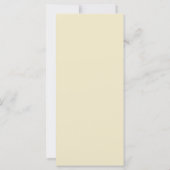 金ゴールド開花結婚式 プログラム (裏面)