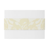 金ゴールド開花 招待状ベリーバンド (裏面例)