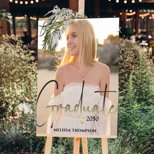 金ゴールド院書道台本ブラックフォトパーティー ポスター