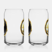 金ゴールド陰陽オンブラック ガラス缶 (右)