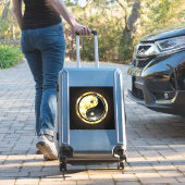 金ゴールド陰陽オンブラック シール (スーツケースインサイチュ)