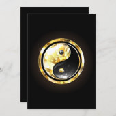 金ゴールド陰陽オンブラック プログラム (正面/裏面)