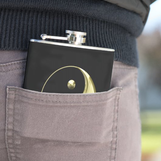 金ゴールド陰陽 フラスク (インサイチュ)