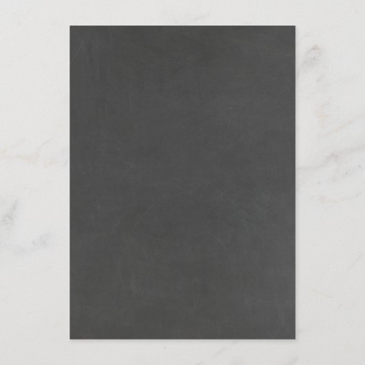 金ゴールド離れチョーク結婚の詳細 – 情報 エンクロージャーカード (裏面)