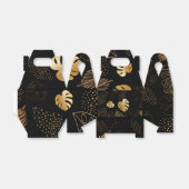 金ゴールド離れブラック・フェイスボックス フェイバーボックス (折り畳みなし)