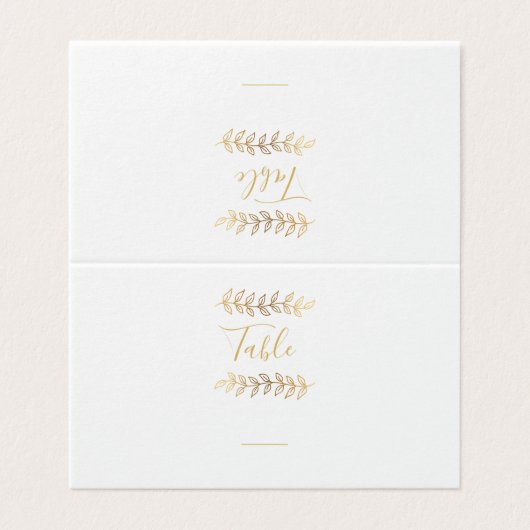 金ゴールド離れ効果表ナンバーカード (外部フラット)