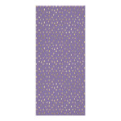 金ゴールド雨滴箔フェイクトレンディー価格 ラックカード (裏面)