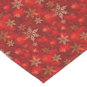 金ゴールド雪片ミディアムテーブルランナー ミディアムテーブルランナー (コーナー)