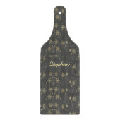 金ゴールド雪 カッティングボード (正面)