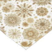 金ゴールド雪 テーブルクロス (アングル)
