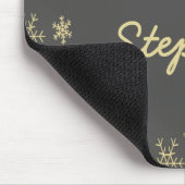 金ゴールド雪 マウスパッド (コーナー)