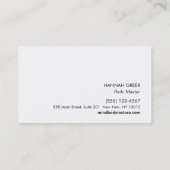 金ゴールド霊気マスターシンボル1 名刺 (裏面)