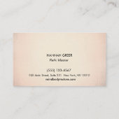 金ゴールド霊気マスターシンボル2 名刺 (裏面)