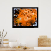 金ゴールド霜 ポスター (キッチン)